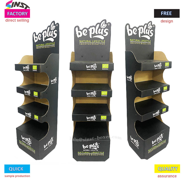 Kad šampūnas blizgėtų ant Shampoo gofruoto ekrano stovo