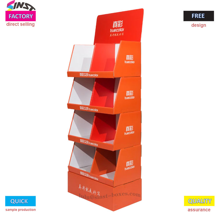 Popierinių rankšluosčių gofruotos dėžutės vitrinos